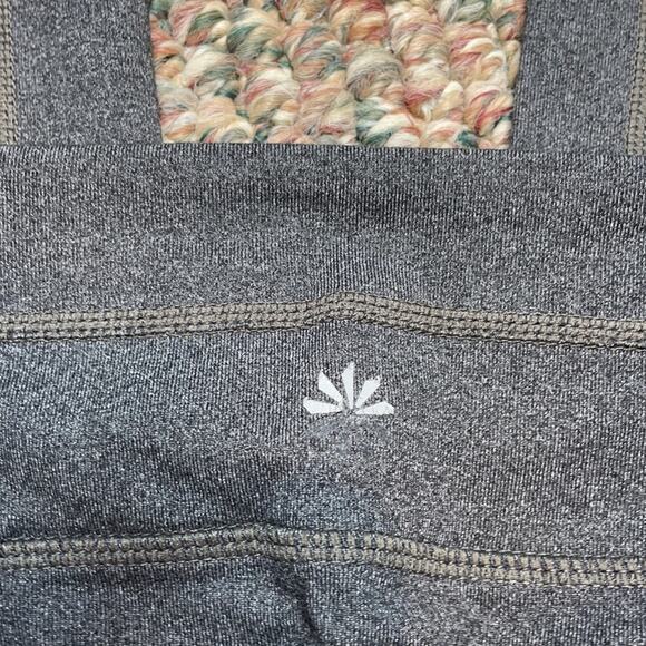 Athleta grey crop workout leggings - Picture 7 of 8